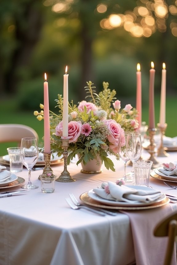elegant outdoor table designs