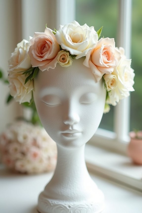 elegant rose crowns design
