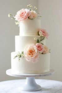 elegant rose themed cake designs