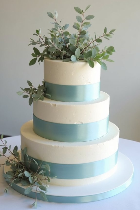 elegant rustic cake design
