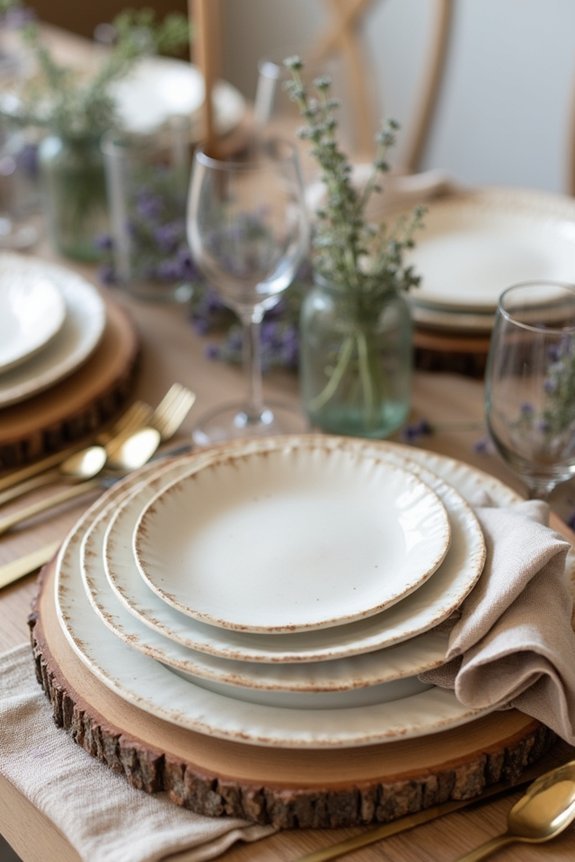 elegant rustic charm textures