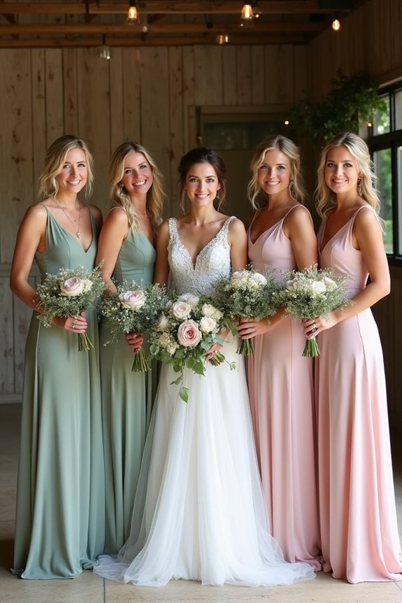 elegant rustic color palette