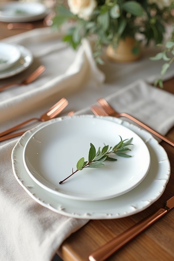 elegant rustic wedding design