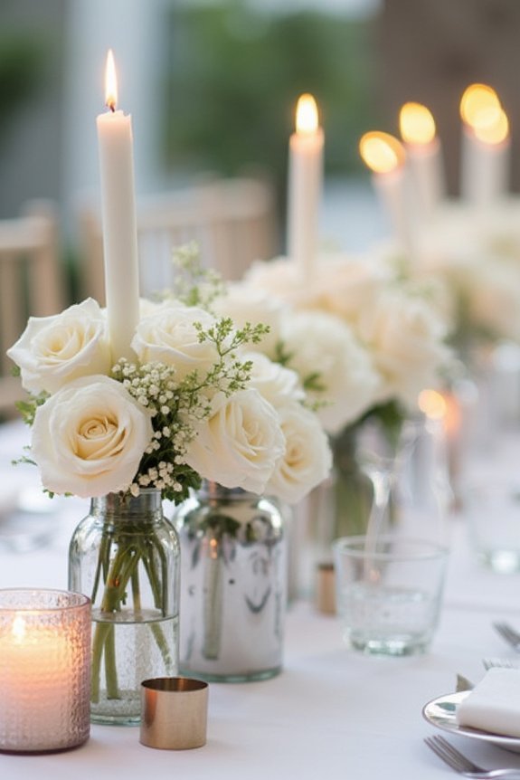elegant silver wedding designs