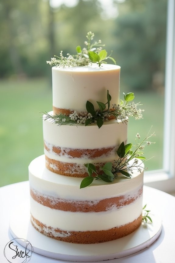 elegant simplicity in cakes