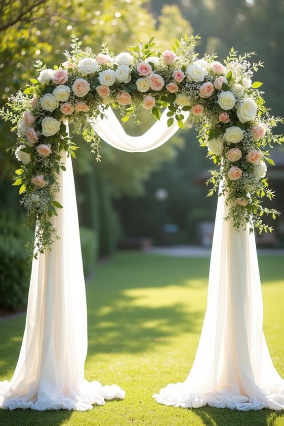 elegant wedding arch designs