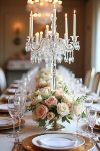 elegant wedding reception decor