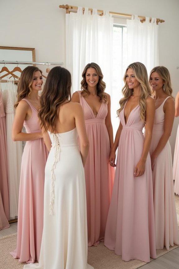 empower bridesmaids dress choices