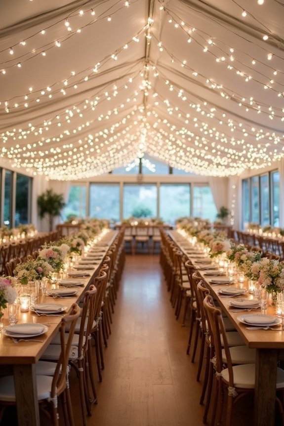 enchanting fairy light canopies