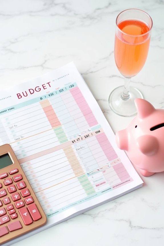 establish bachelorette party budget