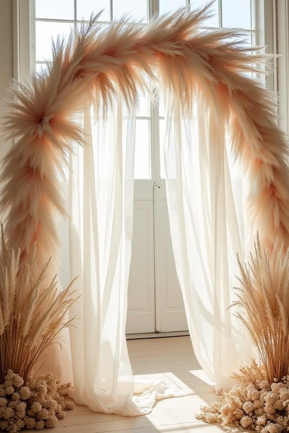 ethereal fabric draping techniques