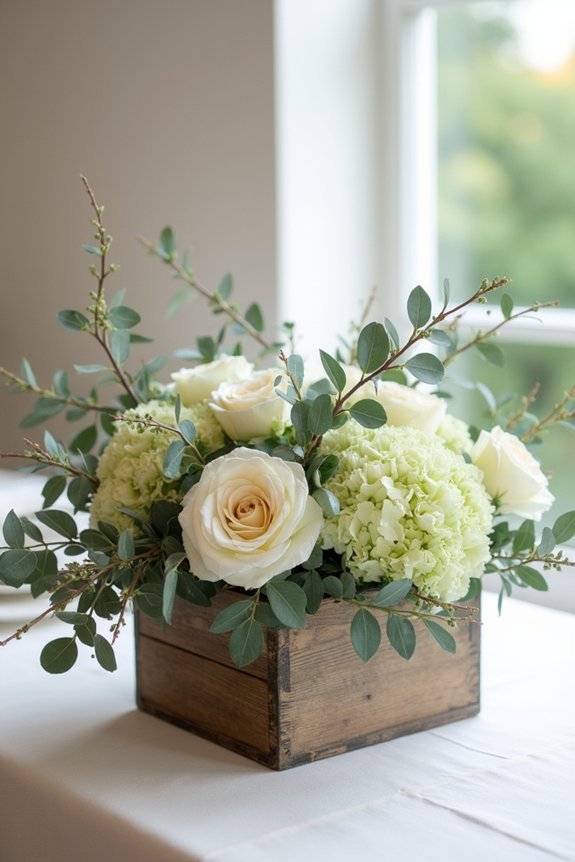 eucalyptus adds budget friendly elegance