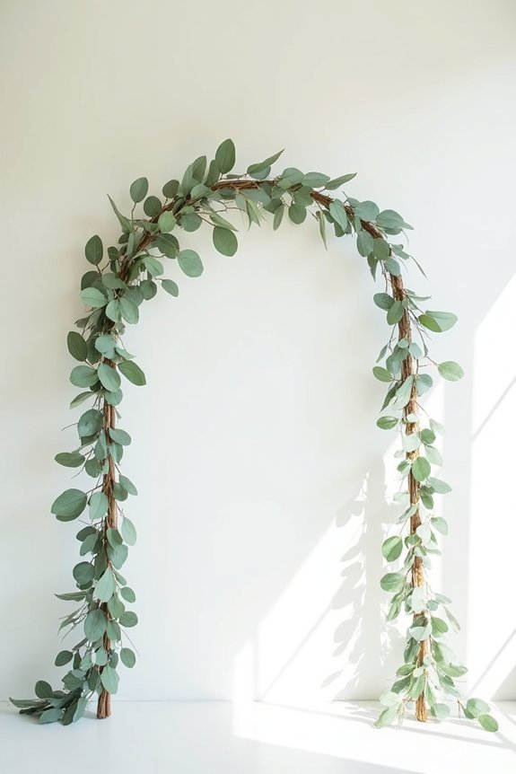 eucalyptus arches for modernity