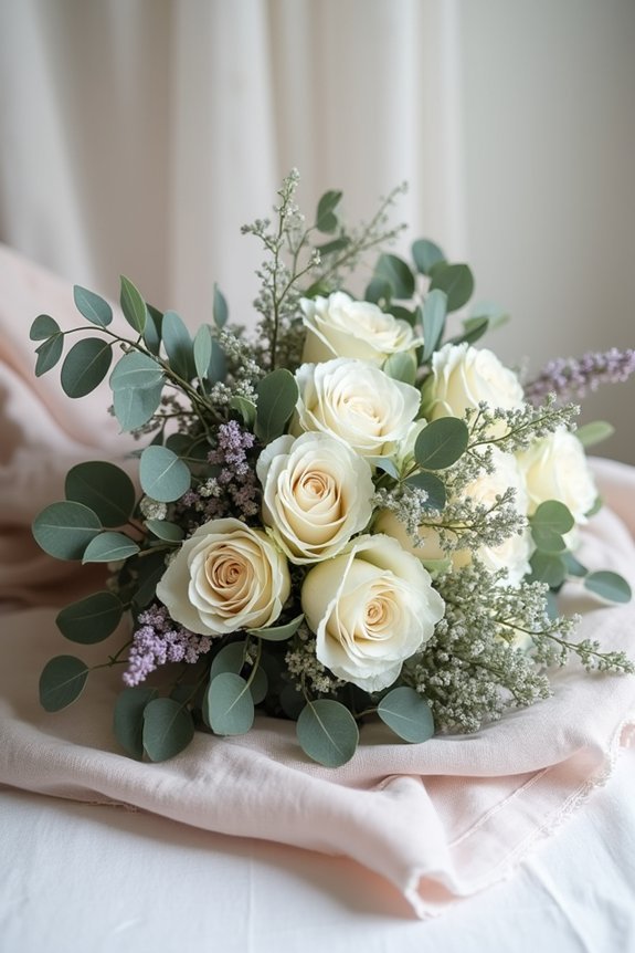 eucalyptus elegant boho wedding decor