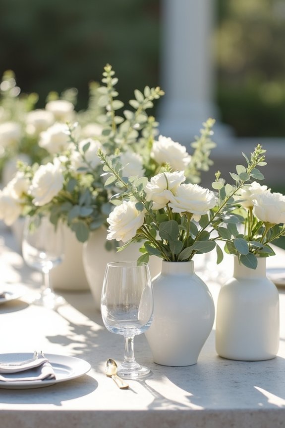 eucalyptus enhances diverse wedding aesthetics