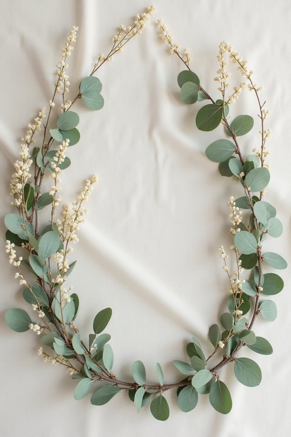 eucalyptus enhances wedding d cor