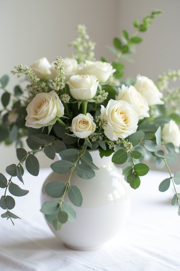 eucalyptus enhances wedding elegance