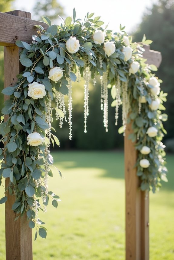 eucalyptus garlands enhance ceremonies