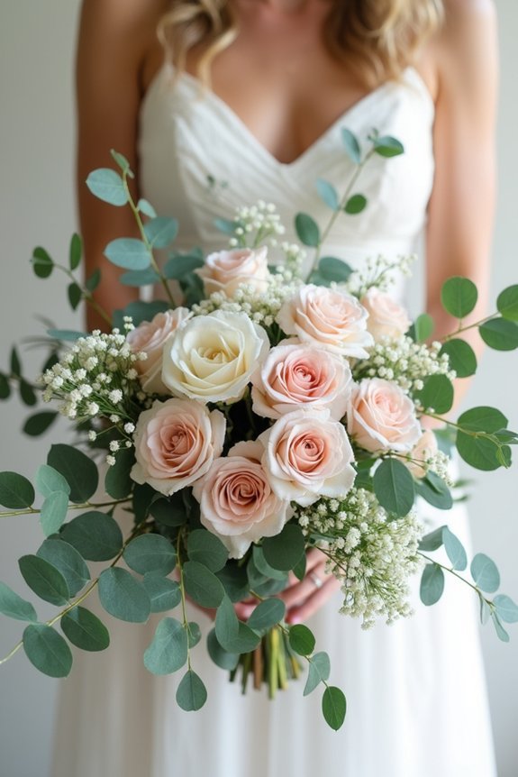 eucalyptus greenery bouquet elegance