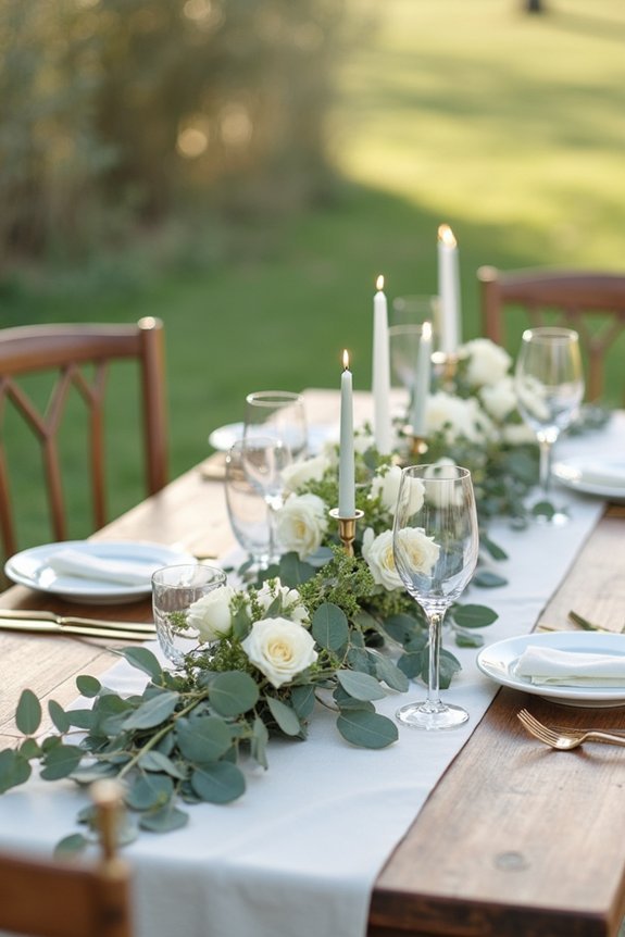 eucalyptus themed wedding inspiration ideas