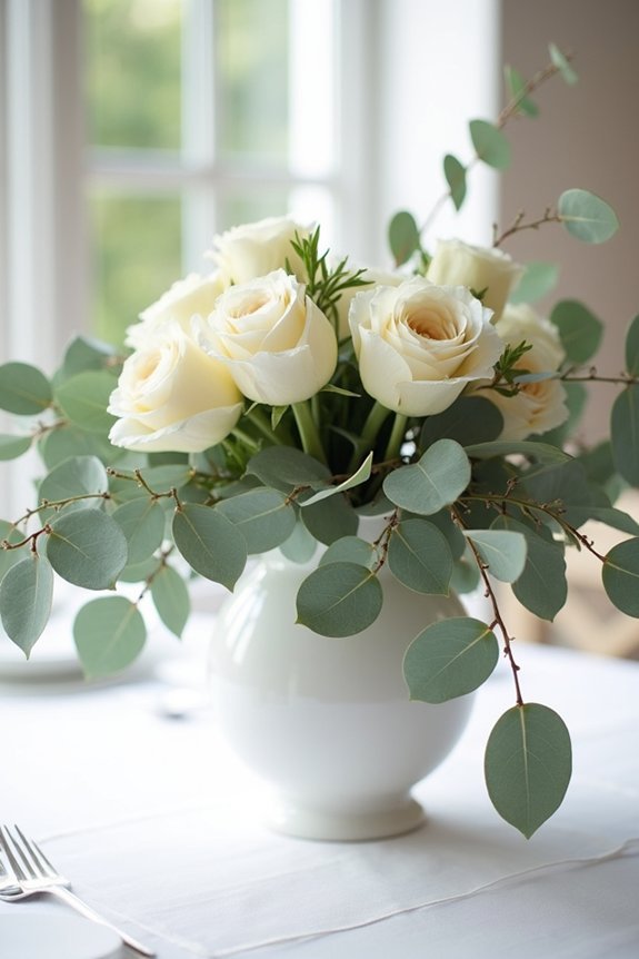 eucalyptus versatile elegant affordable centerpiece