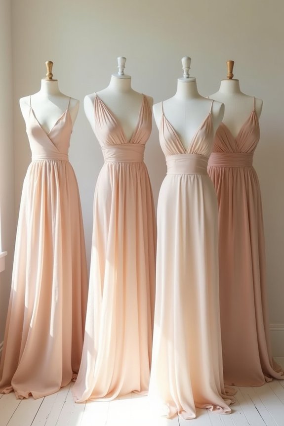 fabric choices for bridesmaids