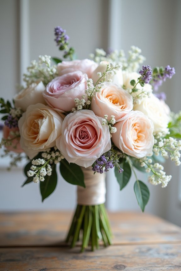 fairytale wedding flower selection
