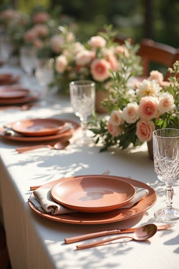floral and greenery integration
