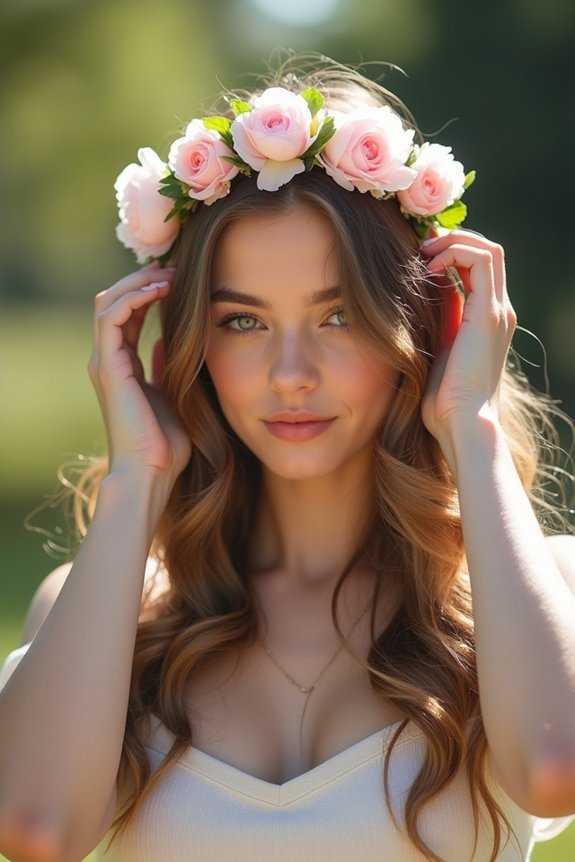 floral crown comfort strategies