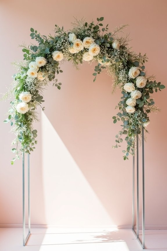 floral elegance for arches