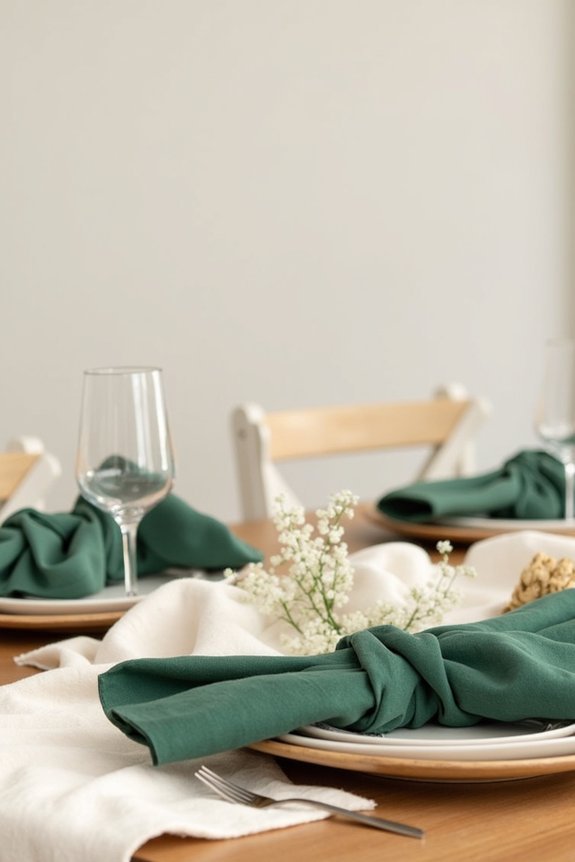 forest green and neutrals