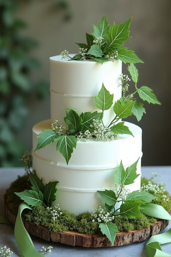 forest green culinary details