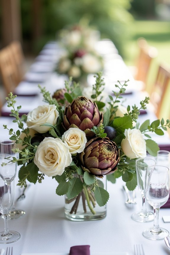 fresh produce centerpiece design