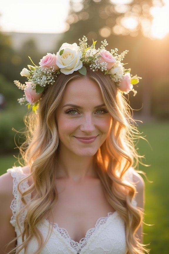 garden rose crowns elegance