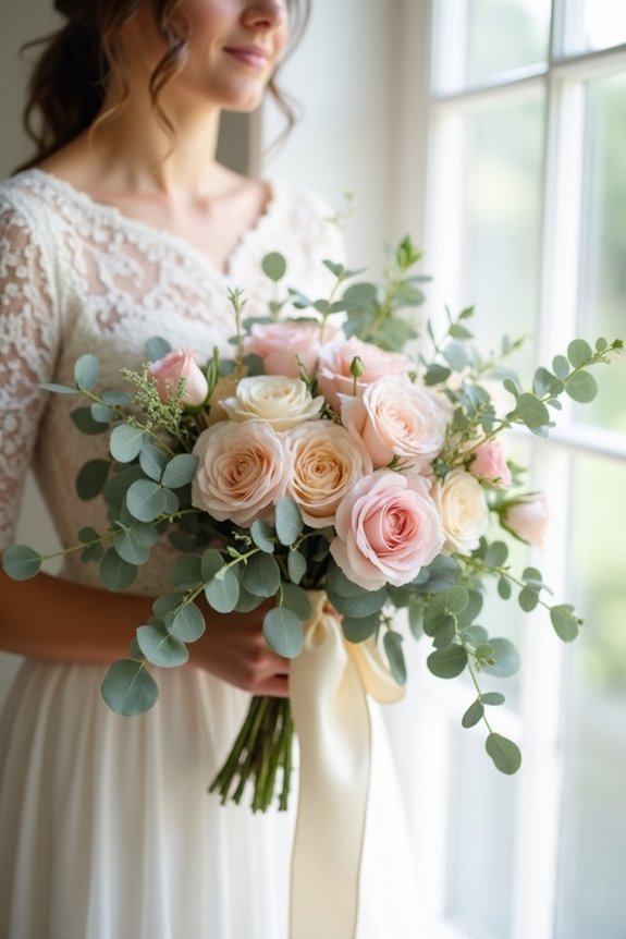 garden roses soft blush elegance