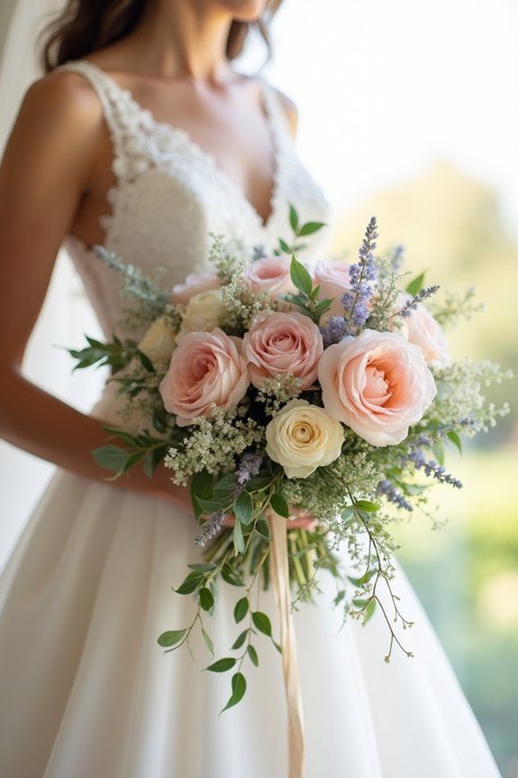 garden style bouquet elegance