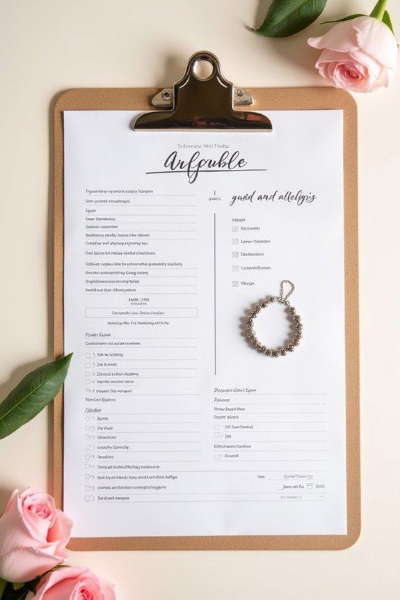 gather allergy information early