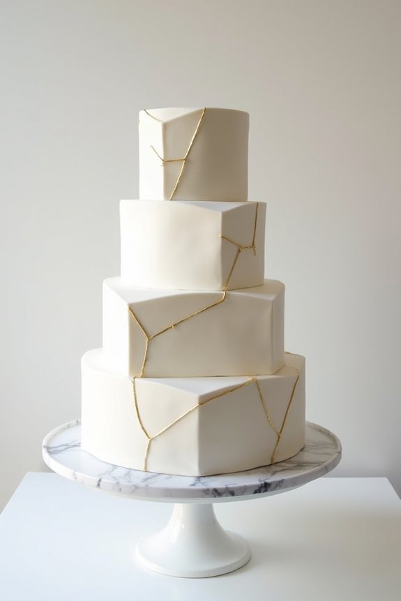 geometric elegance for weddings