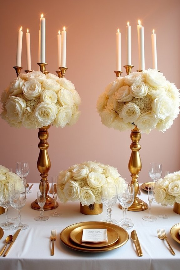 gilded sophistication for celebrations