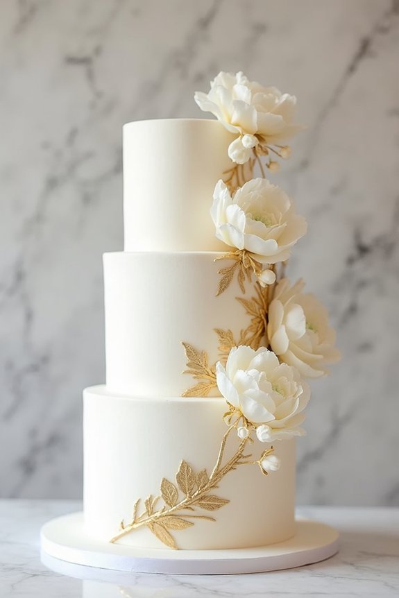 gold wedding color combinations