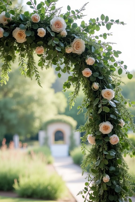 greenery dominant floral arrangements