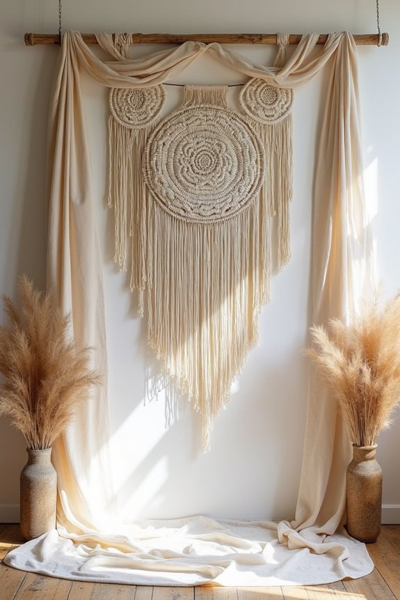 handmade textiles enhance ambiance