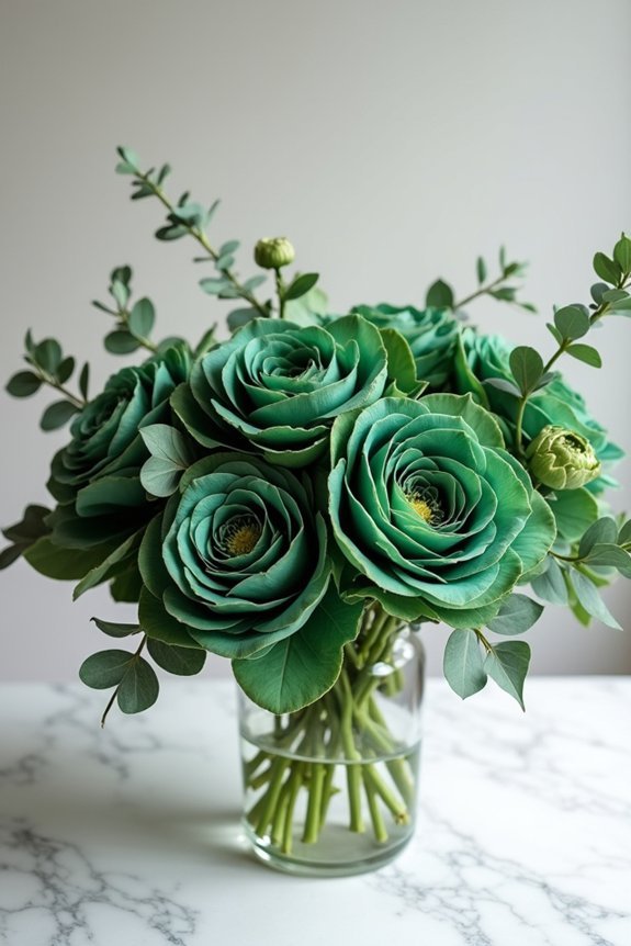 hunter green flower sourcing