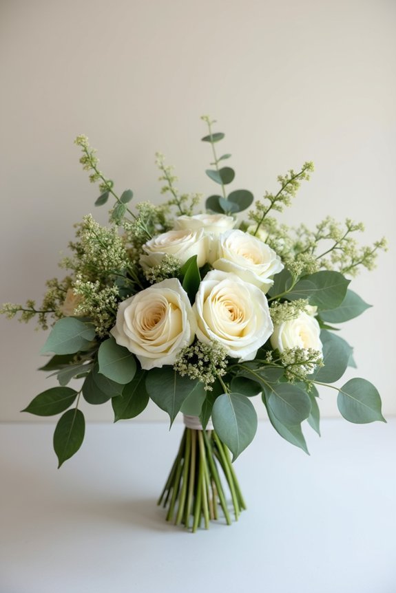 hunter green wedding elegance