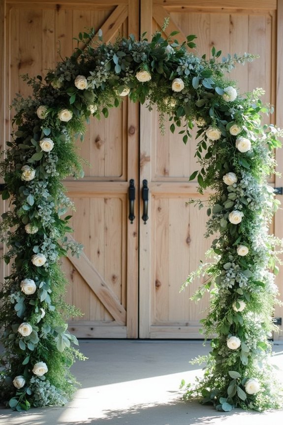 hunter green wedding inspiration