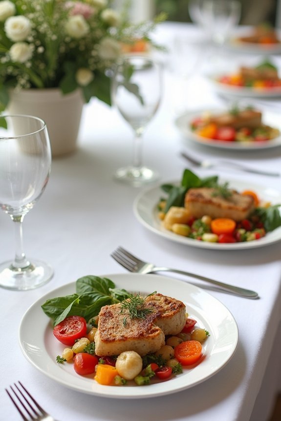 inclusive and visually appealing catering