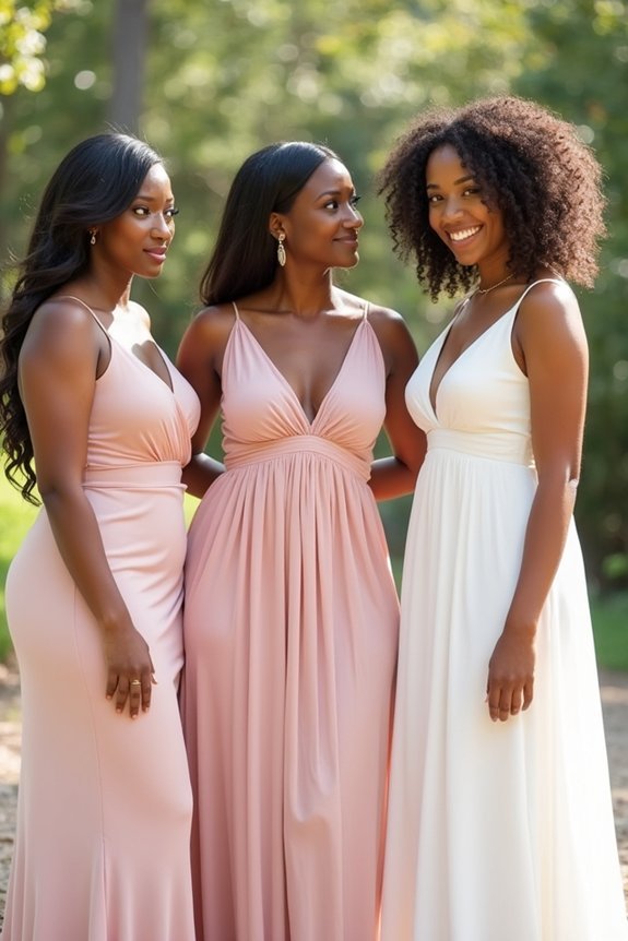 inclusive bridesmaid dress options