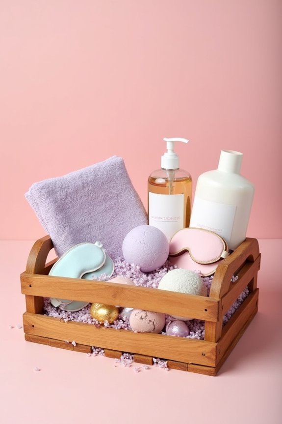 indulgent relaxation gift basket