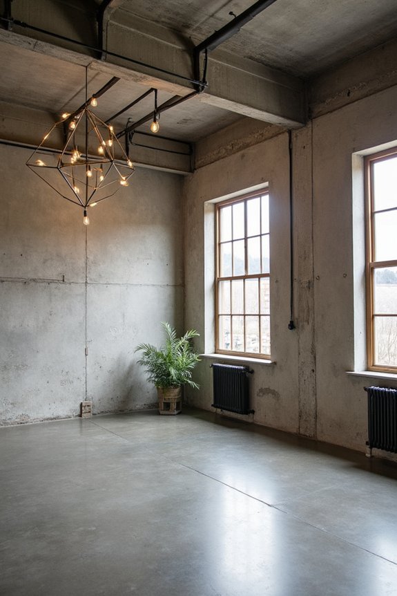 industrial elegance through contrasts