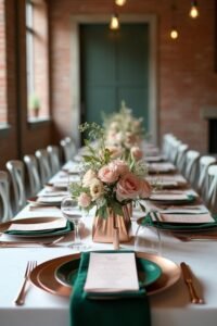 industrial wedding color inspiration